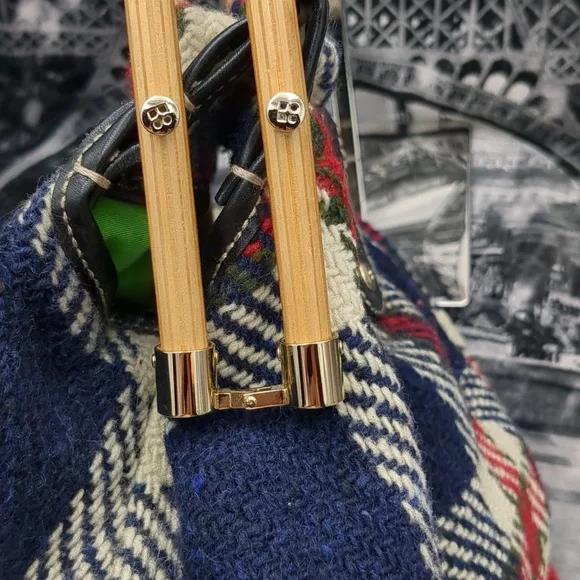 Kate Spade plaid wool bag - Picture 4 of 16